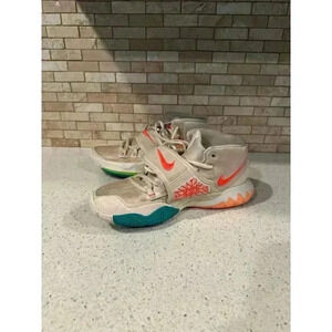 Nike KYRIE 6 N7 Sz‎ 8 Light Cream Sail Electric Basketball CW1785 200